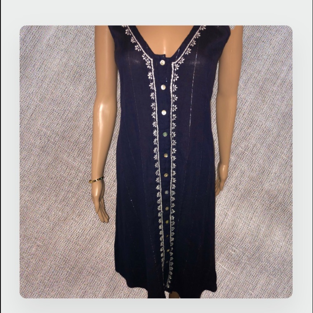 Subtle Luxury summer dress size XS/Small Navy Blue